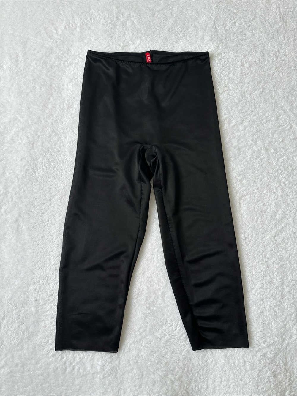 SPANX Skinny Britches Capri Shapewear Legging #10059R Black Size M